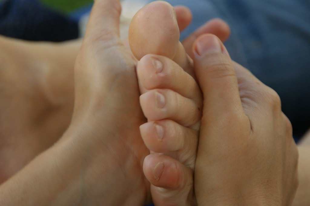 Massage Relaxant des pieds